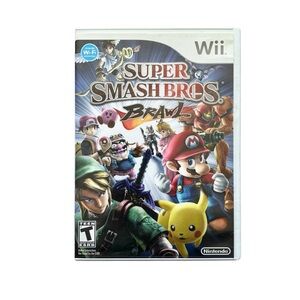 Super Smash Bros. Brawl - No Game - Original Case Only - Nintendo Wii